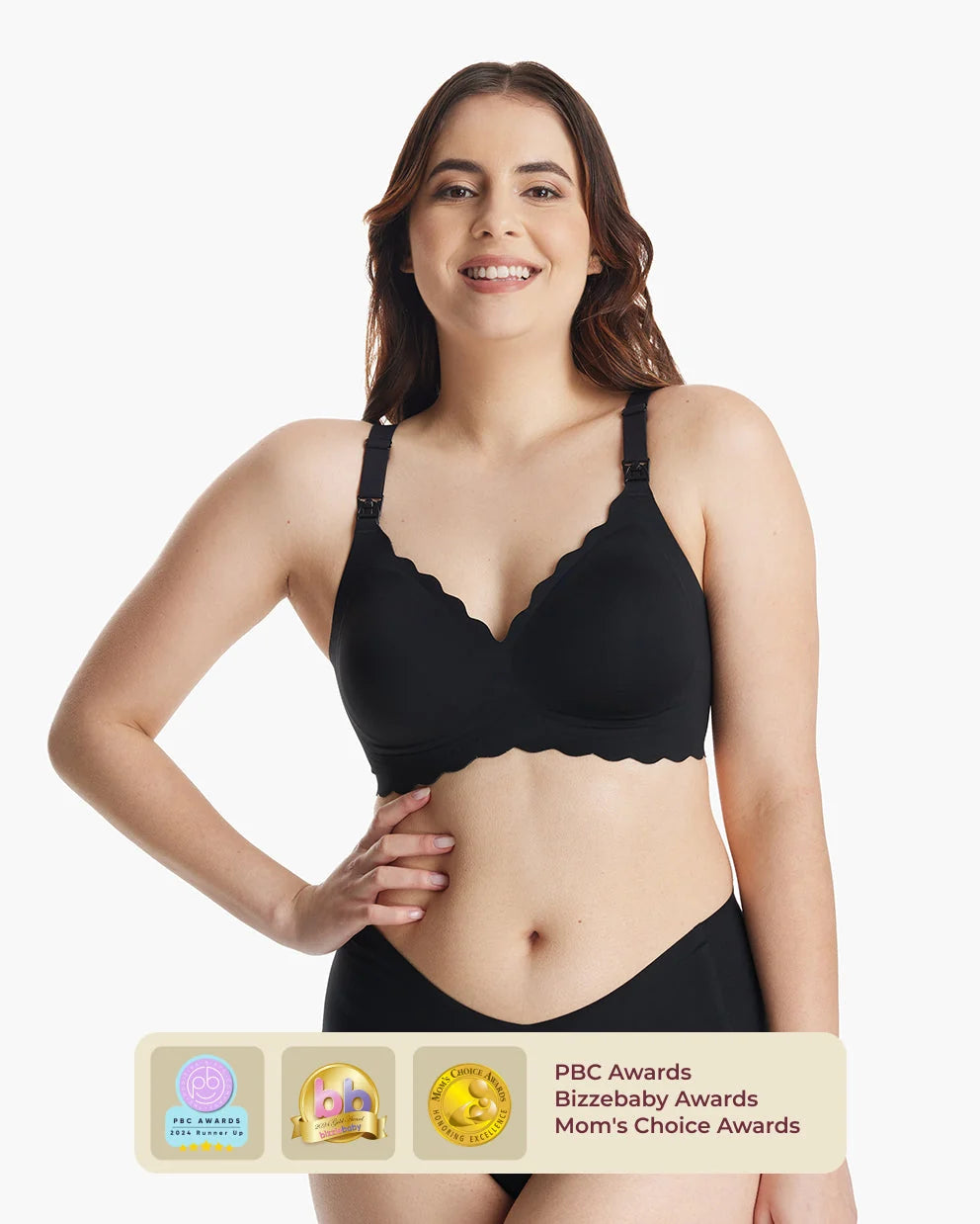 Jelly Strip Seamless Nursing Bra